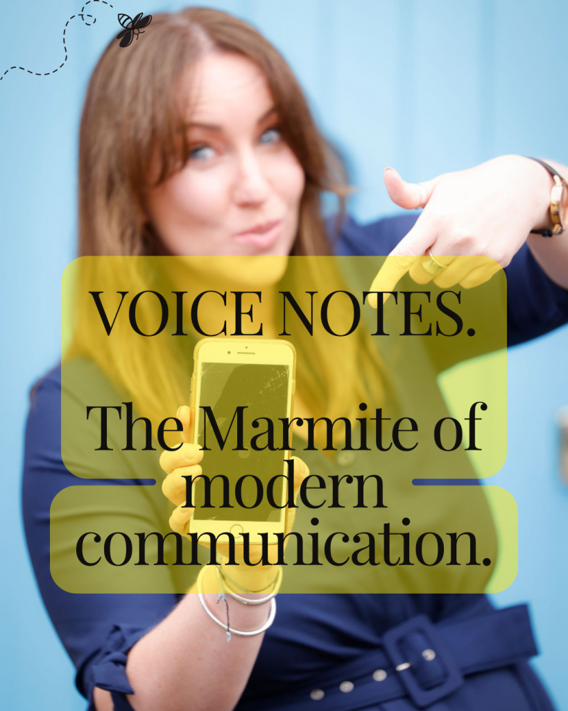 Voice Notes: The Marmite of Modern Communication